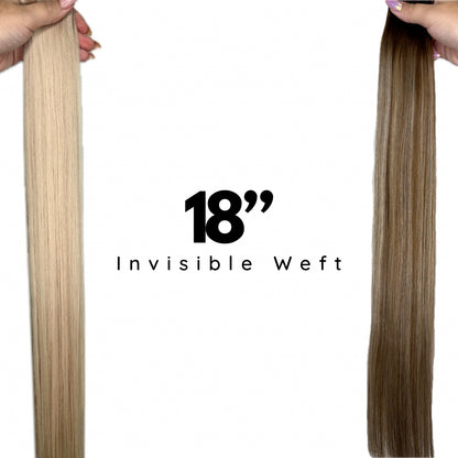 Invisible Weft extensions 18" 50g
